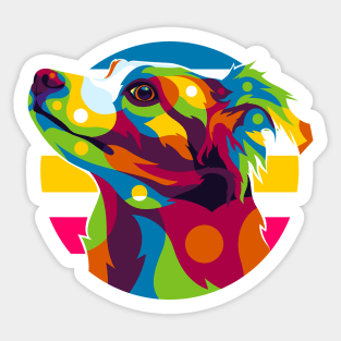 Dog Inside Sticker